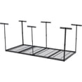 thumbnail image 2 of M optimized Overhead Garage Storage Rack 4' x 8' Adjustable Ceiling Rack, 660lb Weight Capacity, 22"-40" Adjustable Height, 2 of 7