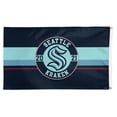 thumbnail image 2 of WinCraft Seattle Kraken 3' x 5' Applique Flag, 2 of 3