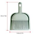 thumbnail image 4 of Small Pet Broom Set Little Animals Broom Plastic Dustpan Mini Pet Cleaning Tool, 4 of 8