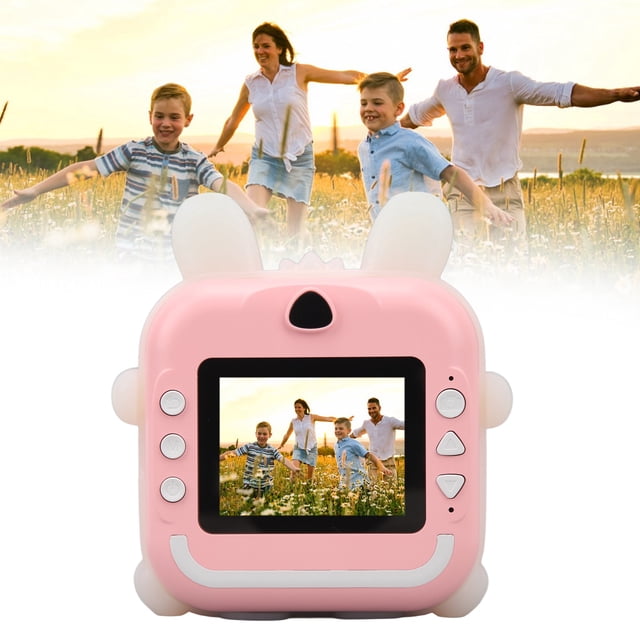 Cámara De Entre Instantánea Para Niños, Cámara Digital De Informe Instantánea De 1080p HD, Cámara Digital De Enregón Térmica Para Niños Pequeños Y Adolescentes,