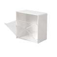 thumbnail image 1 of Caja de almacenamiento con tapa multiusos, impermeable, con apertura y cierre magnético, para el hogar, refrigerador, estante de almacenamiento magnético fuerte, accesorios de tablero con agujeros, 1 of 5