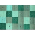 thumbnail image 1 of Ahgly Company Indoor Rectangle Abstract Light Blue Contemporary Area Rugs, 3' x 5', 1 of 4