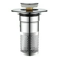 thumbnail image 1 of 2 in 1 Easy Kitchen Sink Drain Strainer Sink Stopper Filter Bathroom, 1 of 8
