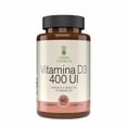 thumbnail image 1 of Vitamina D3 400 UI, frasco con 60 capsulas, 1 of 5
