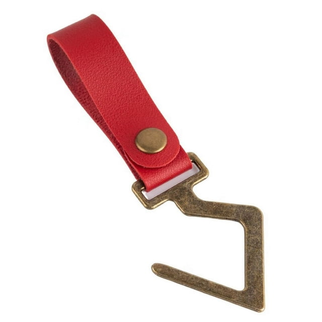 Lanière Porte-Clés Accrocher Porte-Clés Haute Résistance Libération Rapide Anti-Perte Incassable Faux Cuir Camping Lanière s en Forme de Porte-Clés Approvisionnement Extérieur