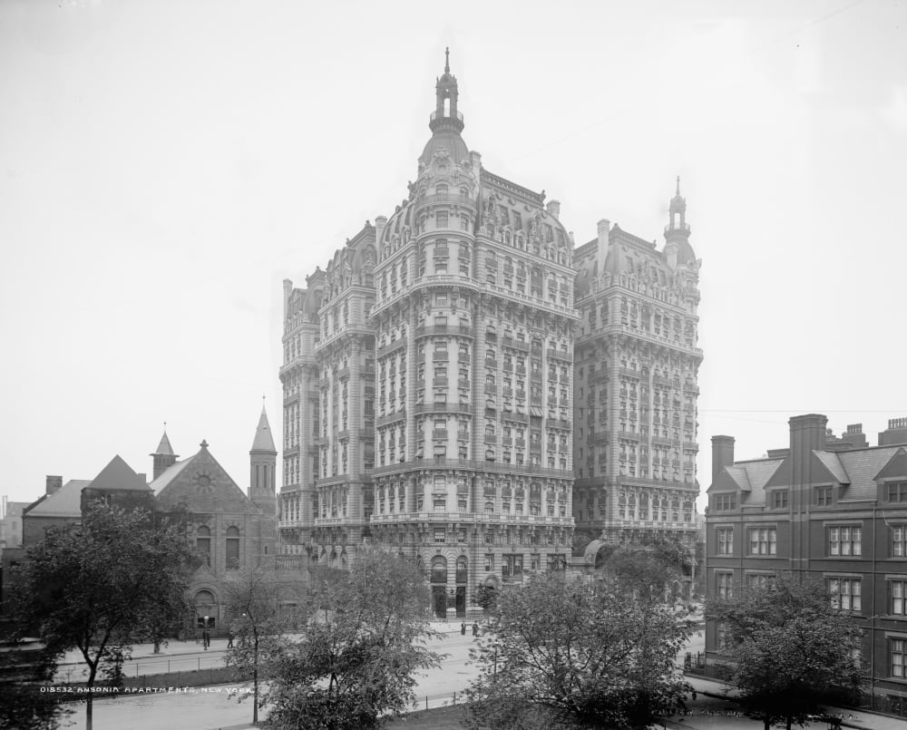 Nyc The Ansonia 1905 Nthe Ansonia Apartment Building On Broadway In New