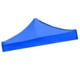 thumbnail image 2 of Toldo superior de tela Oxford, 3 x 3 m, cuadrado azul, plegable, a prueba de rayos UV, cubierta de tela para sombrilla a prueba de lluvia, 2 of 10
