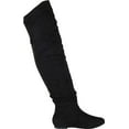 thumbnail image 2 of Nature Breeze Womens Stretchy Thigh High Boot, 2 of 5