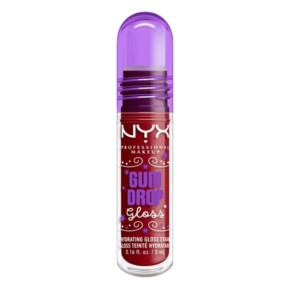 NYX Professional Makeup Holiday Gum Drop Lip Gloss Cranberry Splash