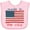 AD-Pink, variant on Inktastic Made in the U.S.A. Boys or Girls Baby Bib