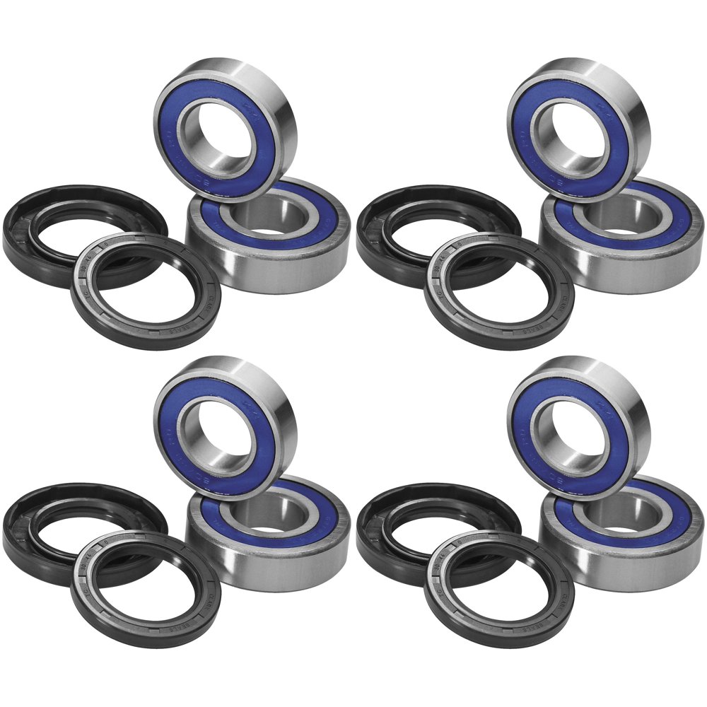 QUADBOSS Front and Rear Wheel Bearing Kits for Polaris Sportsman 550