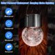thumbnail image 2 of 12 luces solares colgantes para exteriores, luces de bola de cristal con energía solar, impermeables, para colgar en el árbol, luces de globo para exteriores, luz blanca diurna, 2 of 5
