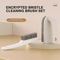 thumbnail image 4 of Holloyiver Scrub Brush for Cleaning with Handle, Firm Brush Bathroom Cleaning Supplies and Bathtub Cleaner and Shower Cleaning Brush, Multi-Scene Use for Kitchen Brush or Carpet Brush (White), 4 of 7