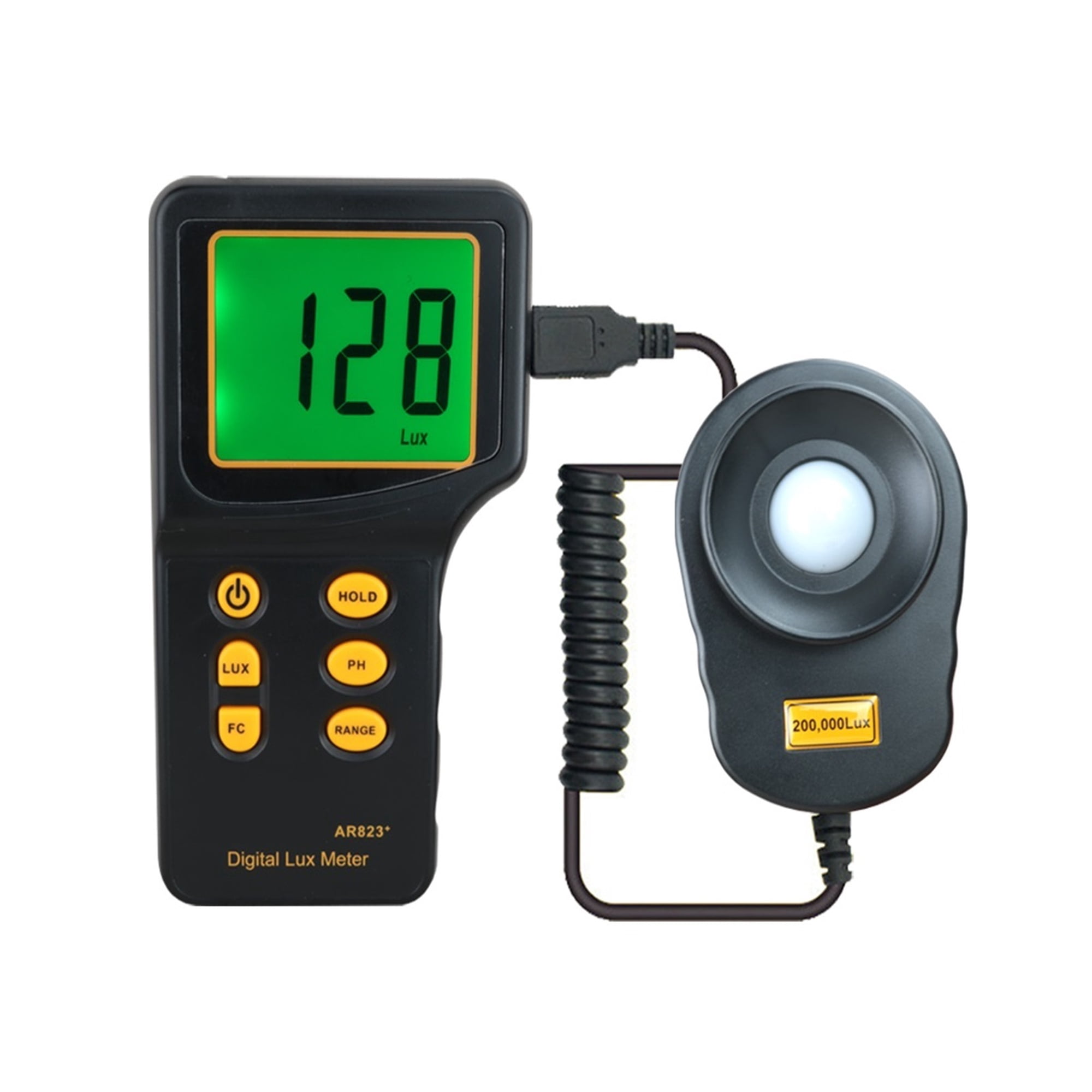 Digital Luxmeter Light Meter Lux / FC Meter Spectrometer Photometer For Photography Luminometer Illuminometer 200 000 Lux Tools Convenient
