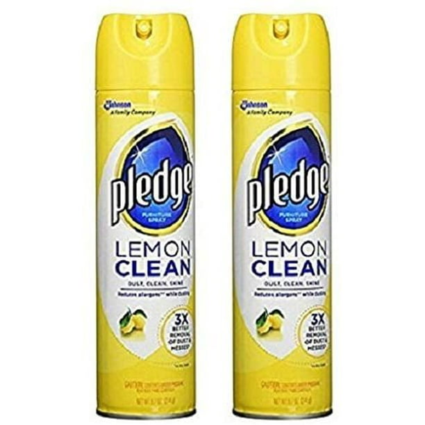 Pledge 9.7Oz Furniture Cleaner Lemon 3Pack3
