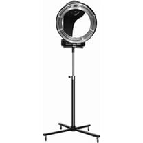 Infrared Hair Dryer,3 in 1 Orbiting Free-Standing 10V 1200W 360 Degree Rotating Hair Steamer Adjustable Height with Rolling Base Professional Hair Processor Styling Machine for Salon