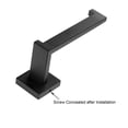 thumbnail image 5 of Toprema Toilet Paper Holder Tissue Roll Holder Hanger Matte Black SUS304 Stainless Steel  Bathroom Lavatory Hardware Wall Mount, 5 of 7