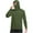 01-Army Green, variant on Ecqkame Men's Sun Protection Hoodie Tops Long Sleeve Fishing Shirt with Hood Mask Lightweight Athletic Running Outdoor Tops 02-Khaki-A XL