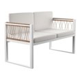 thumbnail image 1 of Meuble Wallmond Canapé d'Extérieur Rembourré en Naturel/blanc, 1 of 3
