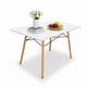 thumbnail image 3 of Set Comedor Oslo Mundo In Melamina 120cm Blanco 4 Sillas Eames Gris, 3 of 8