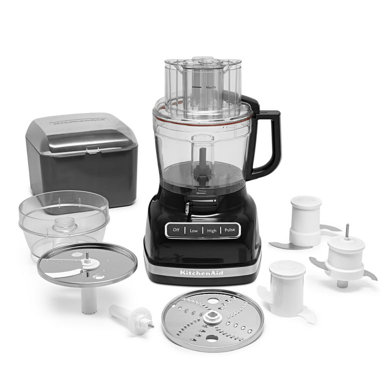KitchenAid 11-Cup Food Processor with ExactSlice System, Onyx Black  (KFP1133OB) 