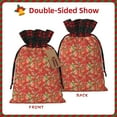 thumbnail image 2 of KLL Strawberry for Christmas Gift Bag,Christmas Burlap Goody Gift Bags with Plaid Drawstrings for Xmas Presents Holiday Party Favor Treats Candy-Black, 2 of 8