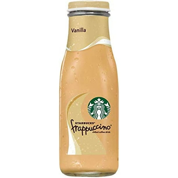 Starbucks Frappuccino, Vanilla, Glass Bottles, 9.5 Fl Oz (15 Count ...