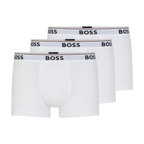 Pantalones cortos de algodón elástico para hombre Underwear BOSS HUGO BOSS, paquete de 3