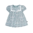 thumbnail image 5 of Modern Moments by Gerber Baby Girl Dress With Ribbon Lace and Diaper Cover Set, 2-Piece, Sizes 0/3 Months - 24 Months, 5 of 16