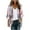 Pink, variant on Herrnalise Women's Summer Sweater Women's Long Sleeve Printing Casual Tops Blouse With Pocket Cardigan Cardigan Sweaters for Women Lightweight L