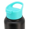 thumbnail image 3 of Flip Lid Compatible With Hydro Flask Wide Mouth Water Bottles, Replacement Top 2.2" Mouth Insulated Bottle, Turn Bottle into Tumbler, BPA-Free (Mint), 3 of 6