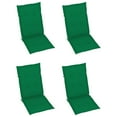 thumbnail image 2 of Charmma Garden Chair Cushions 4 pcs Green 47.2"x19.7"x1.2", 2 of 7