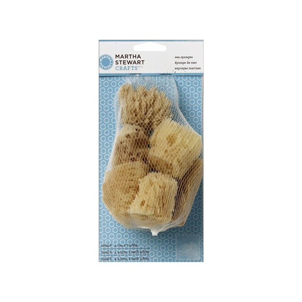 Martha Stewart Sea Sponge Cubes 6/Pkg
