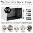 thumbnail image 4 of Sweet Jojo Designs Tufted Sun Ivory Dog Crate Kennel Cover 36in., 4 of 6