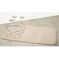 thumbnail image 2 of Norpro 18" x 16" Washable Microfiber Dish Drainer Glass Drying Mat Pad - Cream, 2 of 3