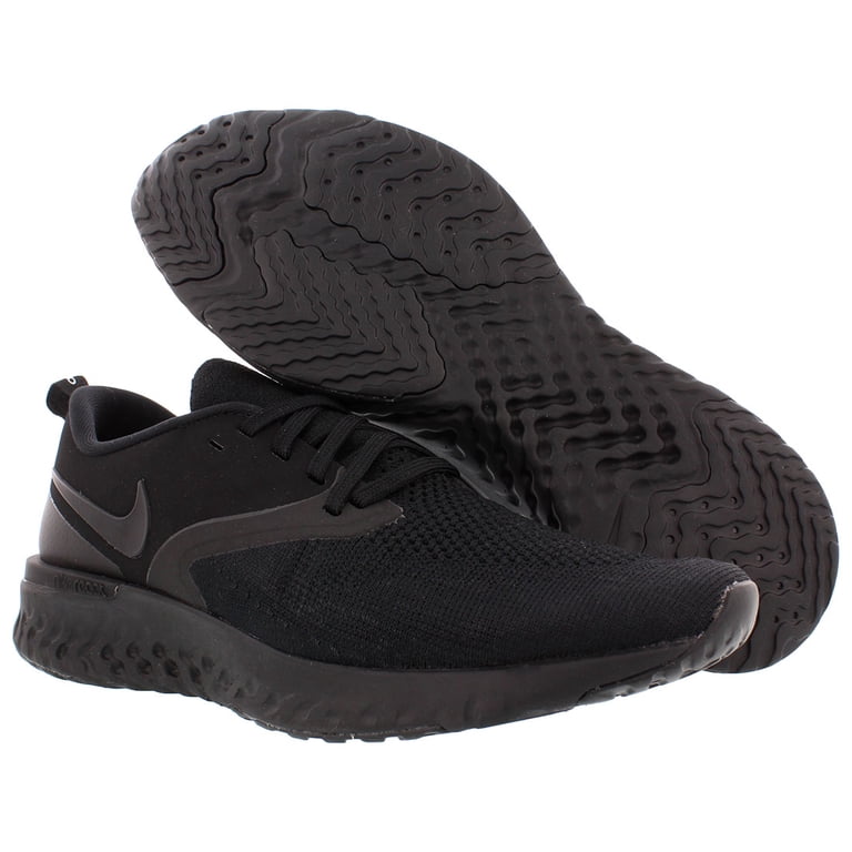 Nike Odyssey React 2 Flyknit - Black Nike Odyssey React 2 Flyknit Womens Shoes - Walmart.com main image 3