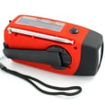 thumbnail image 2 of 2000mAh manivela portátil FM AM WB NOAA Radio Solar antorcha azul, 2 of 9
