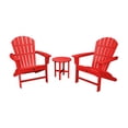 thumbnail image 1 of Trex Outdoor Furniture Yacht Club Shellback 3 Piece Adirondack Set, 1 of 2