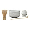 thumbnail image 4 of 4 Pieces Matcha Set Tea Ceremony Matcha Scoops Bamboo Whisk Tea Making Tools Tea white, 4 of 8