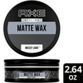 (2 pack) Axe Styling Messy Look Matte Wax Hair Pomade, 2.64 oz