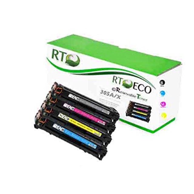 Renewable Toner Compatible Toner Cartridge Replacement for HP 305A 305X  Laserjet Pro 300 M351 M375 400 M451 M475 (Cyan Magenta Yellow Black 4-Pack)  | Walmart Canada