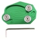 thumbnail image 2 of Placa de extensión de soporte lateral para 650 Z1000 Verde Cola Almohadilla para soporte de motocicleta, 2 of 7