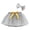 A01-Grey, variant on Godom Girls Sequins Tutu Skirt 2T-11T Layered Stars Tulle Ballet Dance Dress Princess Party Costume,Grey