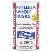 Whole Husks Colon Psyllium Cleanser 12 oz 340 g Gluten-Free