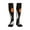 1 Black, variant on Picia Halloween Ghosts And Pumpkins Printed Sports Compression Socks - 15-20mmHg Graduated Compression, High-Performance Soft and Breathable Socks for Men and Women