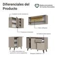 thumbnail image 3 of Cocina Integral Completa Modular Madesa Nice 265cm Crema, 3 of 5