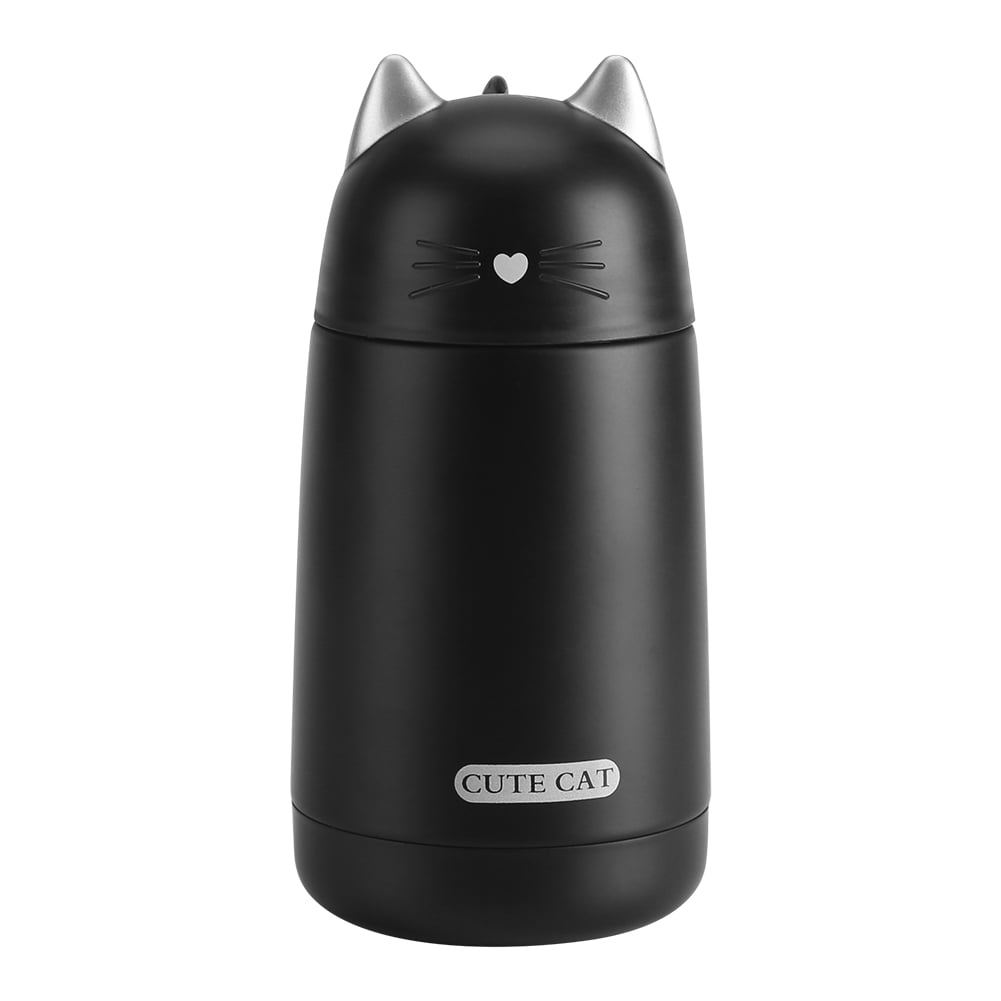 Travel Thermal Cup, Cute Catshaped Thermal Bottle Cute Cat Bottle