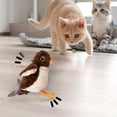 thumbnail image 5 of Interactive Chirping Bird Cat Toys with Flapping Wings, 2025 New Flying Bird Cats Toy, Flying Electric Sparrow Bird Hunting Cat Toy for Indoor Pets, 5 of 13