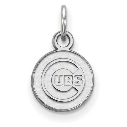 Women's Chicago Cubs Sterling Silver Extra-Small Pendant