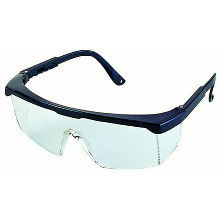 Eyewear Protective Safety Glasses, Lightweight Polycarbonate Anti Scratch Black with Clear Lens 12